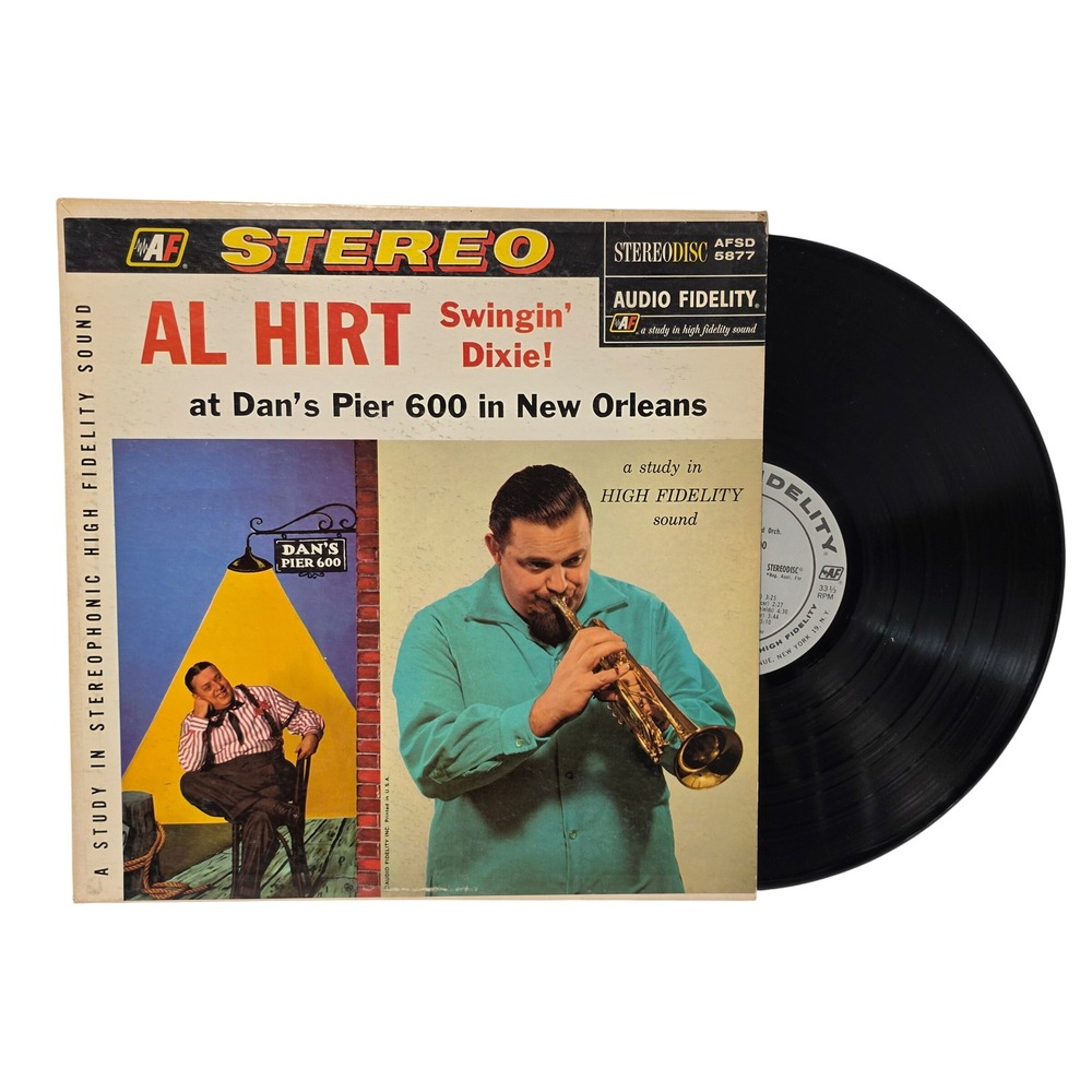 Al Hirt Swingin' Dixie! At Dan's Pier 600 New Orleans Vinyl LP AFSD 5877 Stereo*